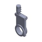 TLG-8000 Pneumatic Gate Valve Metal Seal Bonnet