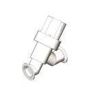 TL-1500-P-KF40_PNEUMATIC_INLINE_VALVE_KF40_VITON_BONNET